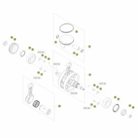 KURBELWELLE/KOLBEN/AUSGLEICHSWELLE 2