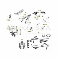 VERKLEIDUNG/SITZBANK/TANK 1