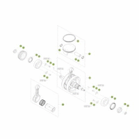 KURBELWELLE/KOLBEN/AUSGLEICHSWELLE 2