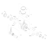 KURBELWELLE - KOLBEN - AUSGLEICHSWELLE 2