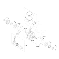 KURBELWELLE/KOLBEN VIN 0200428-0200478