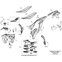 VERKLEIDUNG/SITZBANK/TANK