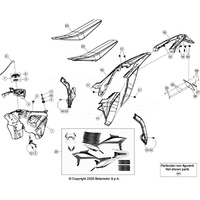 VERKLEIDUNG/SITZBANK/TANK
