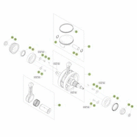 KURBELWELLE/KOLBEN/AUSGLEICHSWELLE 2