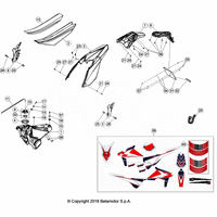 VERKLEIDUNG/SITZBANK/TANK
