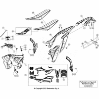 VERKLEIDUNG/SITZBANK/TANK