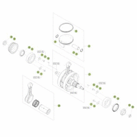 KURBELWELLE/KOLBEN/AUSGLEICHSWELLE 2