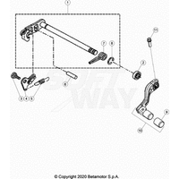 SCHALTWELLE / SCHALTHEBEL