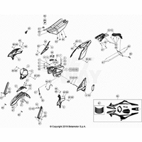 VERKLEIDUNG / TANK / SITZBANK / DEKOR