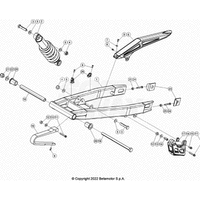 HINTERRADSCHWINGE / STOSSDAEMPFER
