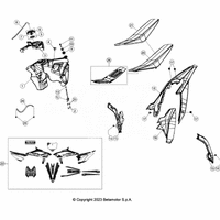 VERKLEIDUNG/SITZBANK/TANK