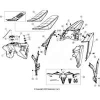 VERKLEIDUNG/SITZBANK/TANK