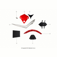 VERKLEIDUNG/SITZBANK/TANK