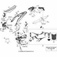 VERKLEIDUNG/SITZBANK/TANK