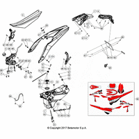 VERKLEIDUNG/SITZBANK/TANK