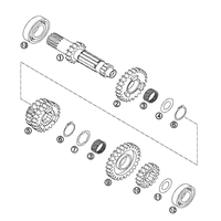GETRIEBE I - ANTRIEBSWELLE