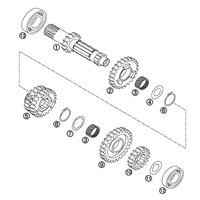 GETRIEBE I - ANTRIEBSWELLE