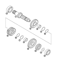 GETRIEBE I - ANTRIEBSWELLE