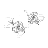 VORDERRAD / HINTERRAD