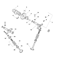 NOCKENWELLE / VENTIL