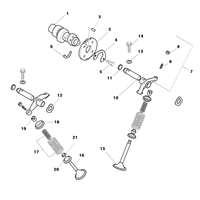 NOCKENWELLE / VENTIL