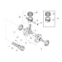 KURBELWELLE / KOLBEN