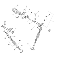 NOCKENWELLE / VENTIL