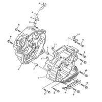 KURBELGEHAEUSE KOMPLETT
