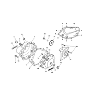 KUPPLUNGSDECKEL / KETTENRITZEL