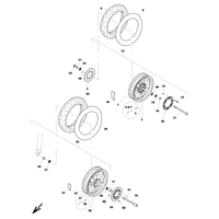 HINTERRAD / VORDERRAD RAHMENNUMMER ZD3T2002170000001 - ZD3T2002180000128