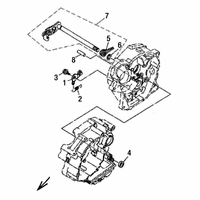 SCHALTWELLE / SCHALTHEBEL