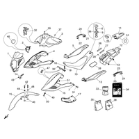 VERKLEIDUNG / SATTEL / KUNSTSTOFFTEILE