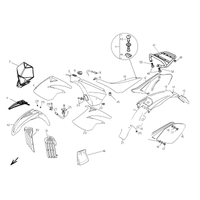 VERKLEIDUNG TANK / SATTEL