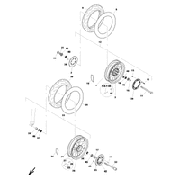 HINTERRAD / VORDERRAD RAHMENNUMMER ZD3T2002190000291 - ZD3T20021A0000334