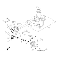VERGASER / ANSAUGSTUTZEN