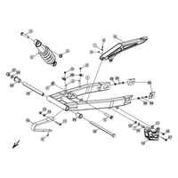 HINTERRADSCHWINGE / STOSSDAEMPFER