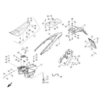 SITZBANK / KRAFTSTOFFTANK / VERKLEIDUNGEN