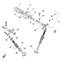 NOCKENWELLE / VENTIL