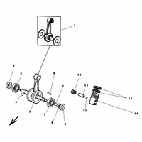 KURBELWELLE / KOLBEN