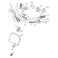 LENKER / BEDIENELEMENTE / SCHEINWERFERMASKE