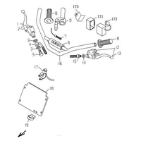 LENKER / BEDIENELEMENTE / SCHEINWERFERMASKE