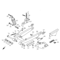 HINTERRADSCHWINGE / STOSSDAEMPFER