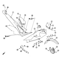 TANK- / SATTEL- / VERKLEIDUNG