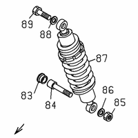 STOSSDAEMPFER HINTEN