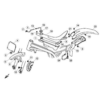 KRAFTSTOFFTANK / SITZBANK / KOTFLUEGEL HINTEN