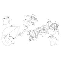 LUFTFILTERKASTEN / AUSPUFFANLAGE