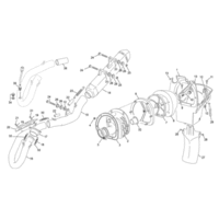 LUFTFILTERKASTEN / AUSPUFFANLAGE