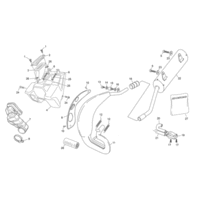 LUFTFILTERKASTEN / AUSPUFFANLAGE