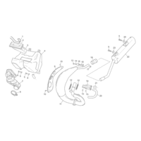 LUFTFILTERKASTEN / AUSPUFFANLAGE