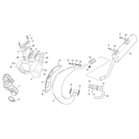 LUFTFILTERKASTEN / AUSPUFFANLAGE